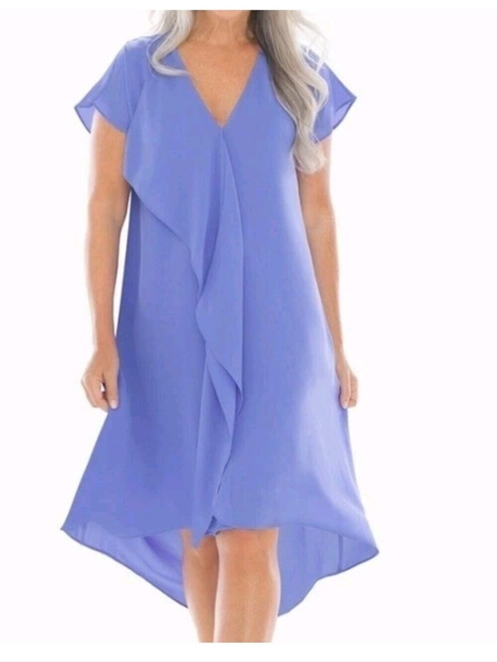 Soma Comfort Ruffle High-Low Dress XXL
